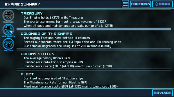 Игра Star Traders: 4X Empires, скриншот
