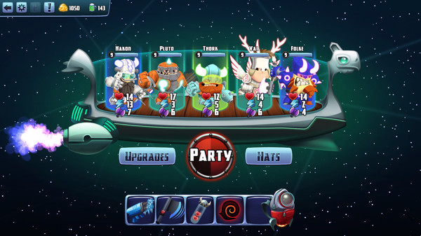 Игра Star Vikings Forever, скриншот