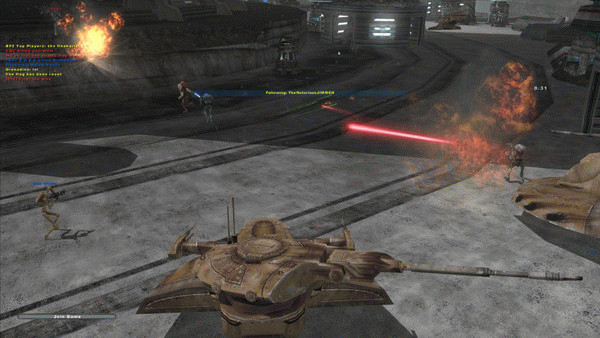 Игра Star Wars: Battlefront 2 (Classic, 2005), скриншот