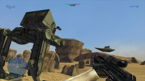 Игра STAR WARS Battlefront (Classic, 2004), скриншот