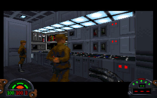 Игра STAR WARS - Dark Forces, скриншот