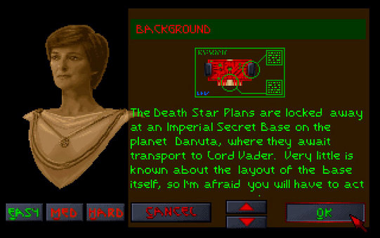 Игра STAR WARS - Dark Forces, скриншот