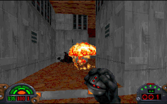 Игра STAR WARS - Dark Forces, скриншот