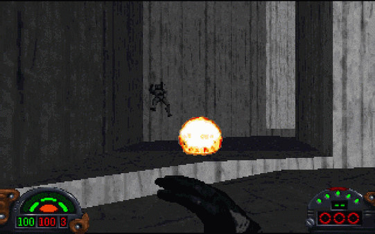 Игра STAR WARS - Dark Forces, скриншот