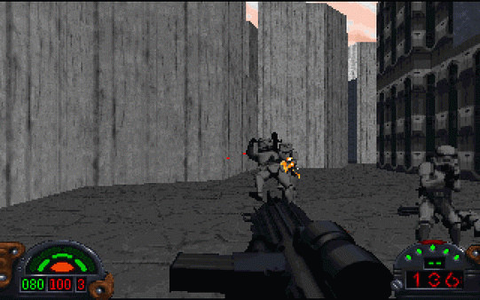 Игра STAR WARS - Dark Forces, скриншот