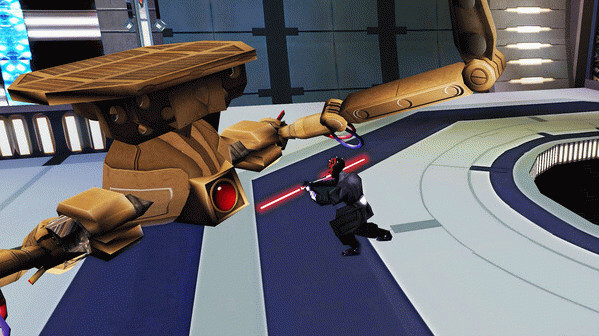 Игра Star Wars: Episode I: Jedi Power Battles, скриншот
