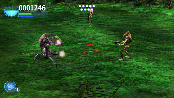Игра Star Wars: Episode I: Jedi Power Battles, скриншот