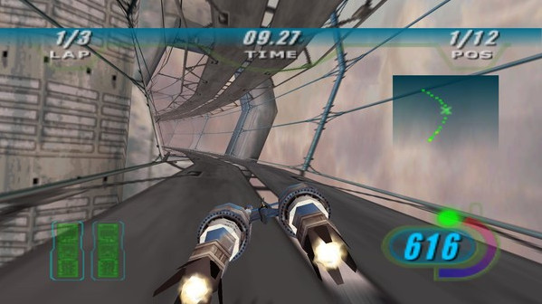 Игра STAR WARS Episode I Racer, скриншот