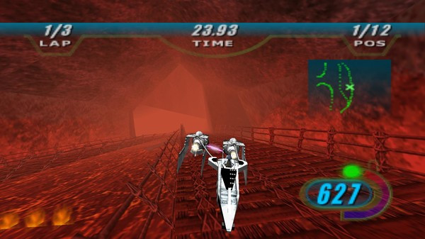 Игра STAR WARS Episode I Racer, скриншот