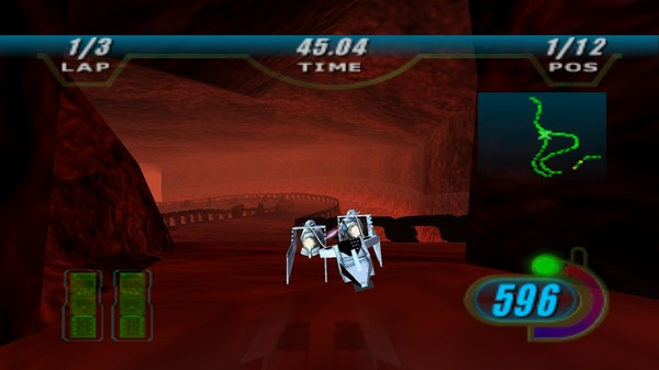 Игра STAR WARS Episode I Racer, скриншот