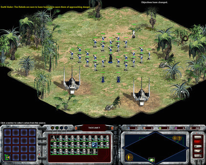 Игра STAR WARS Galactic Battlegrounds Saga, скриншот