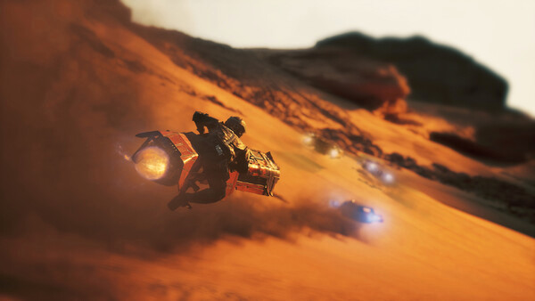 Игра STAR WARS: Galactic Racer, скриншот