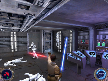 Игра STAR WARS Jedi Knight II - Jedi Outcast, скриншот