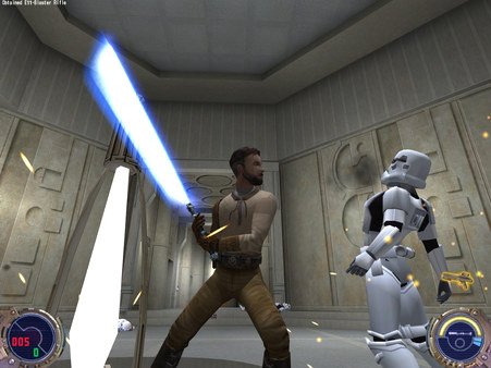 Игра STAR WARS Jedi Knight II - Jedi Outcast, скриншот