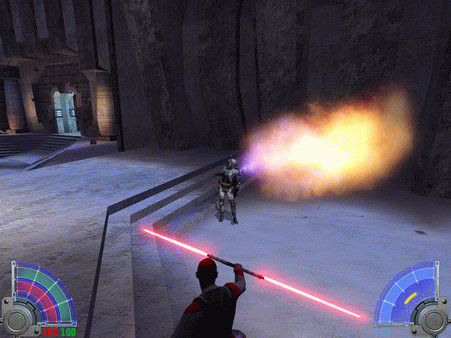 Игра STAR WARS Jedi Knight - Jedi Academy, скриншот