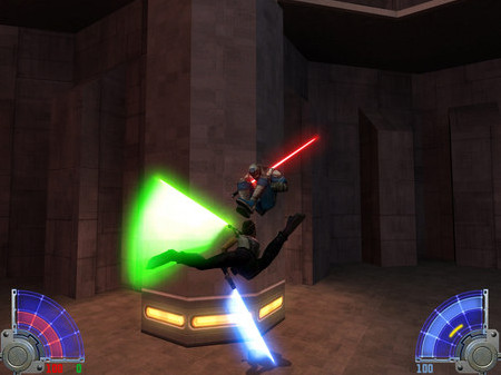 Игра STAR WARS Jedi Knight - Jedi Academy, скриншот