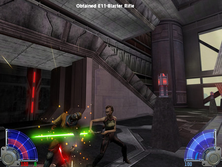 Игра STAR WARS Jedi Knight - Jedi Academy, скриншот