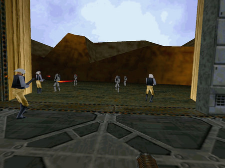 Игра STAR WARS Jedi Knight - Mysteries of the Sith, скриншот