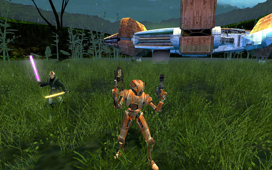 Игра STAR WARS Knights of the Old Republic II - The Sith Lords, скриншот