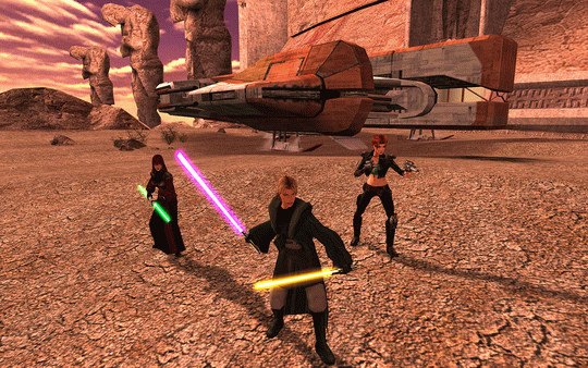 Игра STAR WARS Knights of the Old Republic II - The Sith Lords, скриншот