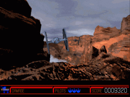 Игра STAR WARS: Rebel Assault I + II, скриншот