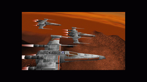 Игра STAR WARS: Rogue Squadron 3D, скриншот