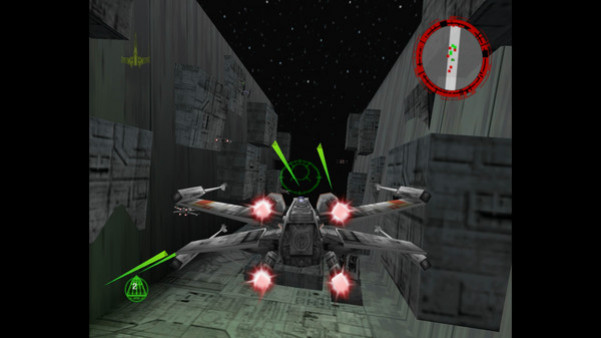 Игра STAR WARS: Rogue Squadron 3D, скриншот