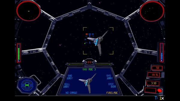 Игра STAR WARS: TIE Fighter Special Edition, скриншот
