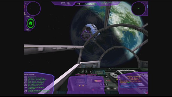 Игра STAR WARS - X-Wing Alliance, скриншот