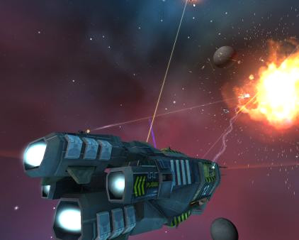 Игра Star Wolves 2, скриншот
