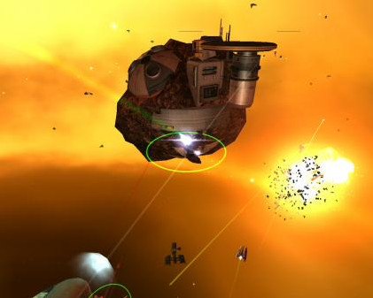 Игра Star Wolves 2, скриншот