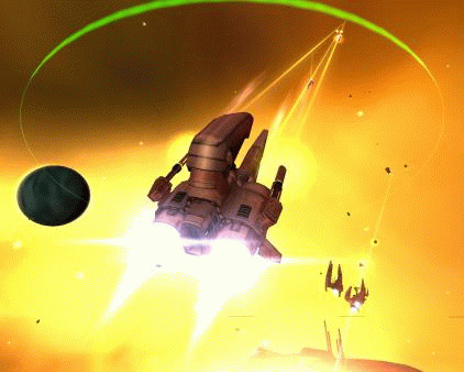 Игра Star Wolves 2, скриншот