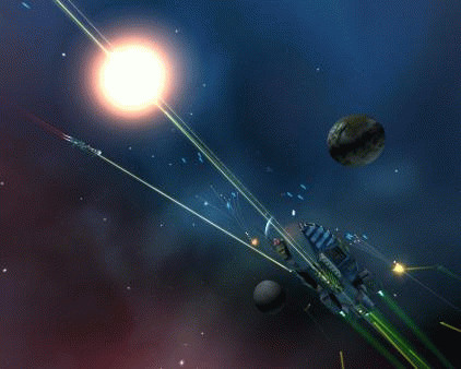 Игра Star Wolves 2, скриншот