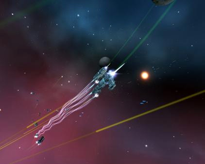Игра Star Wolves 2, скриншот