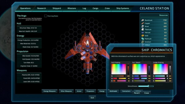 Игра Starcom: Unknown Space, скриншот