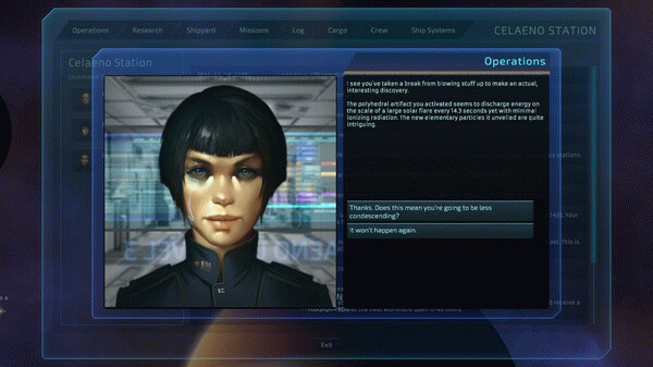 Игра Starcom: Unknown Space, скриншот