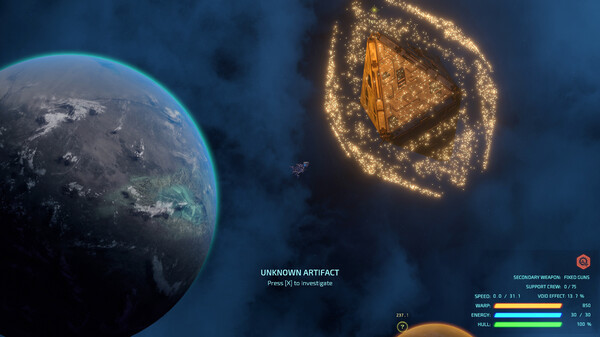 Игра Starcom: Unknown Space, скриншот