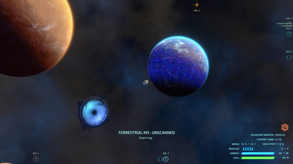 Игра Starcom: Unknown Space, скриншот