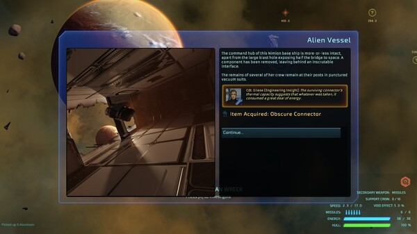 Игра Starcom: Unknown Space, скриншот