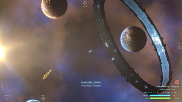 Игра Starcom: Unknown Space, скриншот