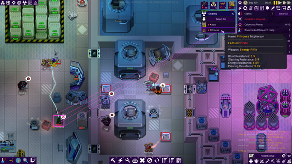 Игра Stardeus, скриншот