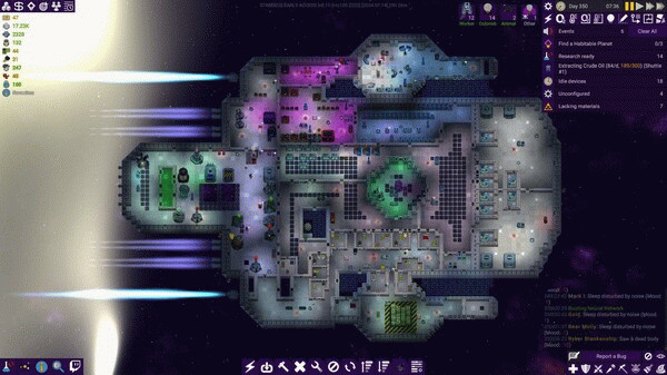 Игра Stardeus, скриншот