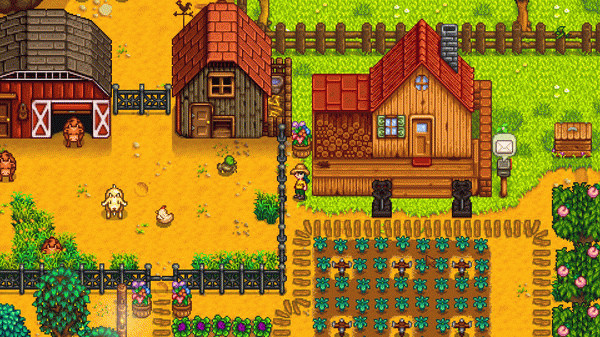 Игра Stardew Valley, скриншот