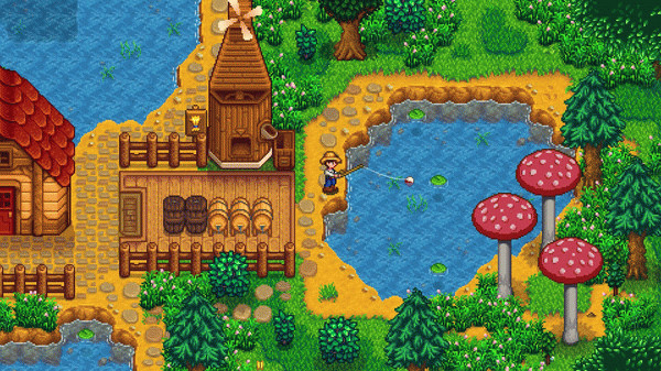 Игра Stardew Valley, скриншот