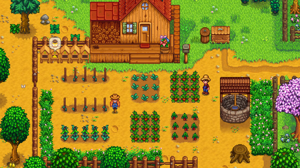 Игра Stardew Valley, скриншот