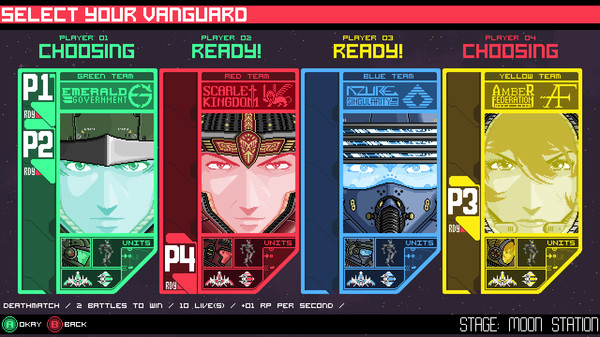Игра Stardust Vanguards, скриншот