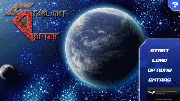 Игра Starlight Drifter - OST & Music Player, скриншот