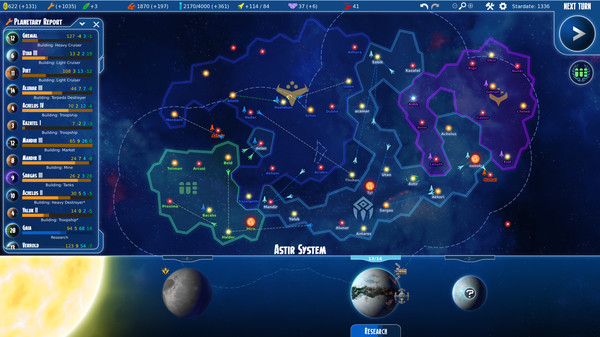 Игра Stars in Shadow, скриншот