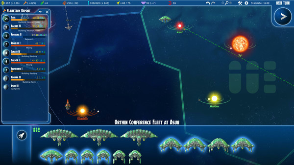 Игра Stars in Shadow, скриншот