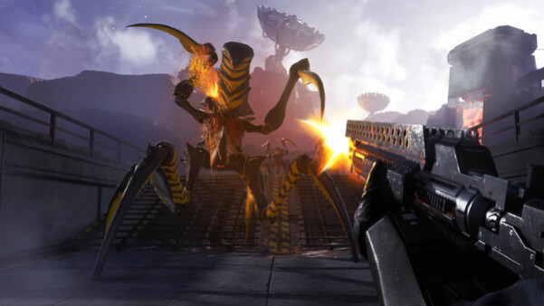 Игра Starship Troopers: Extermination, скриншот